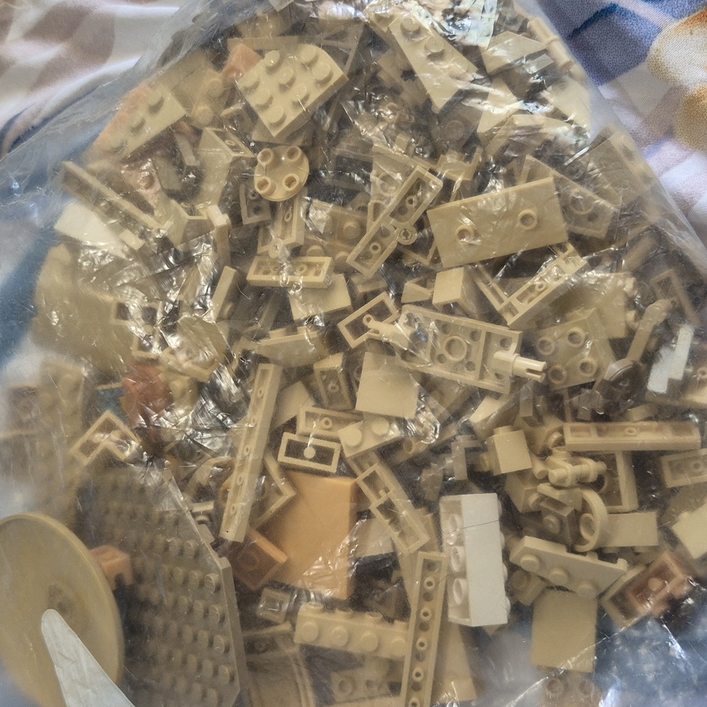Lego Set - Cream Or Tan
